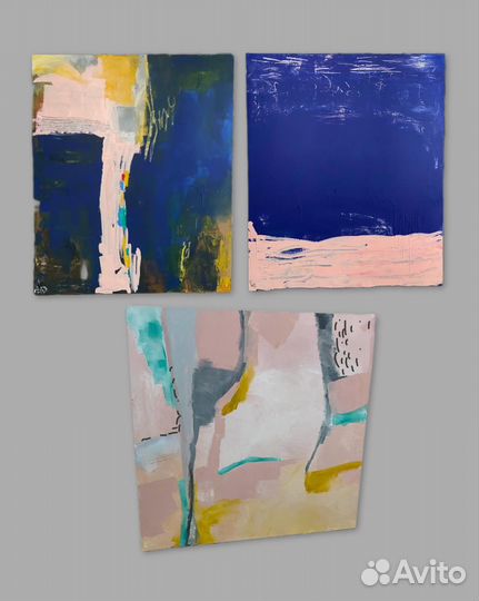 Картина интерьерная абстракция 100 х 120 см