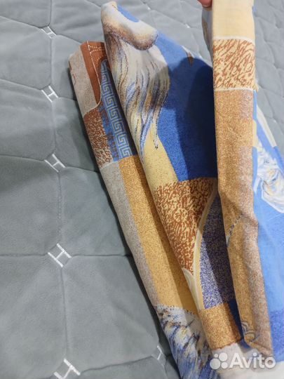 Постельное 1,5 б.у.хлопок