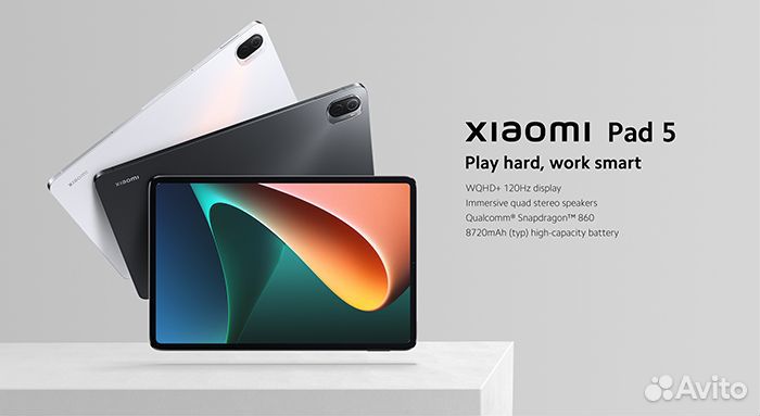 Xiaomi Pad 5 6/128Gb Gray (CN) Прошивка Global