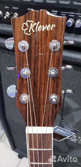 Klever KA-100 Гитара акустическая, 40'', вырез