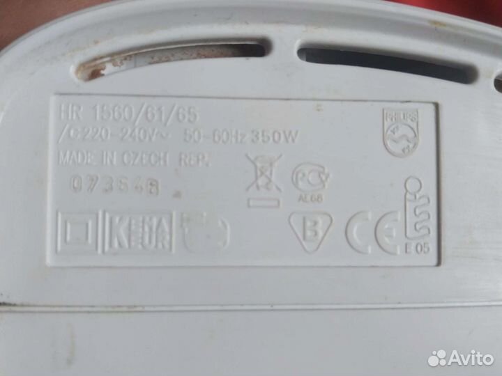 Миксер philips на запчасти