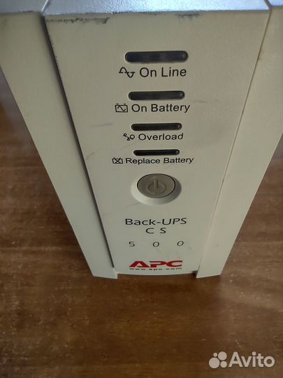 Ибп APC Back-UPS CS 500