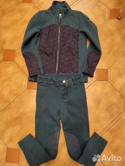 Кофта и штаны fouganza для верховой езды 6 лет