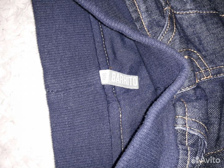 Джинсы и рубашка на мальчика 68-74