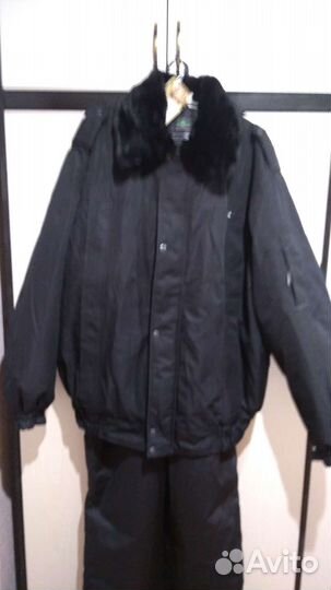 Бушлат+ полукомбинезон охрана. Размер 60-4 зима