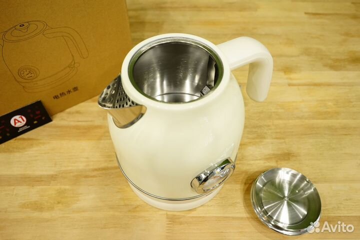 Чайник Xiaomi Qcooker Kettle, с датчиком, Белый EU