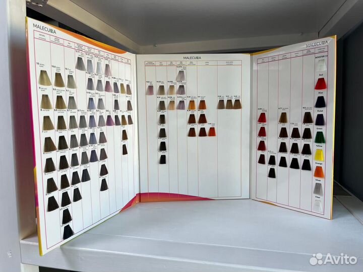 Профессиональная перманентная крем-краска malecula