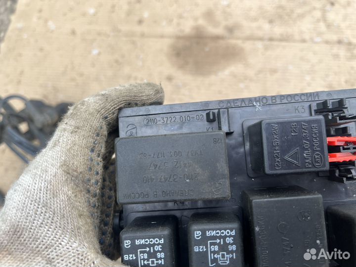 Монтажный блок ваз 2123