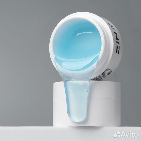 Гель однофазный zina ICE clear blue — 15 грамм