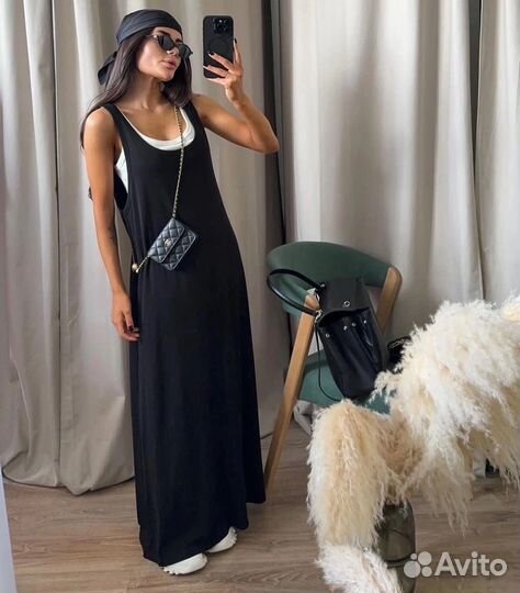 Новое летнее платье майка в стиле zara