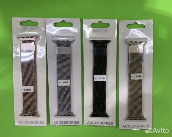Ремешок apple watch. Металлические. Магнитная заст
