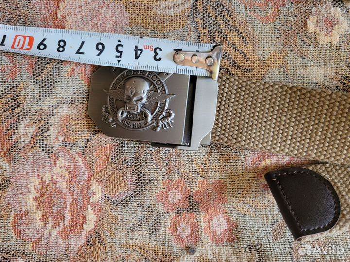 Ремень мужской текстиль новый