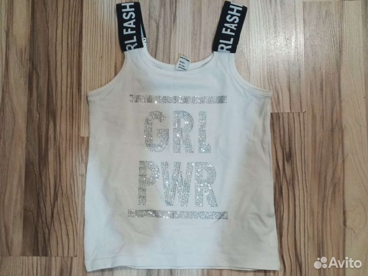 Футболка топик 134 размер
