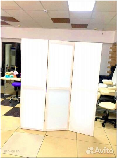 Ширма перегородка для салона