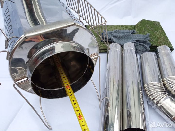 Печь походная Пошехонка Кабанчик на 15 л