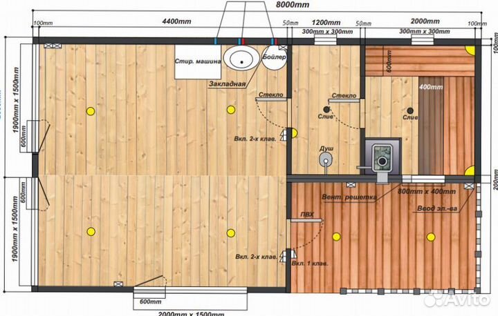 Модульная баня от производителя под ключ