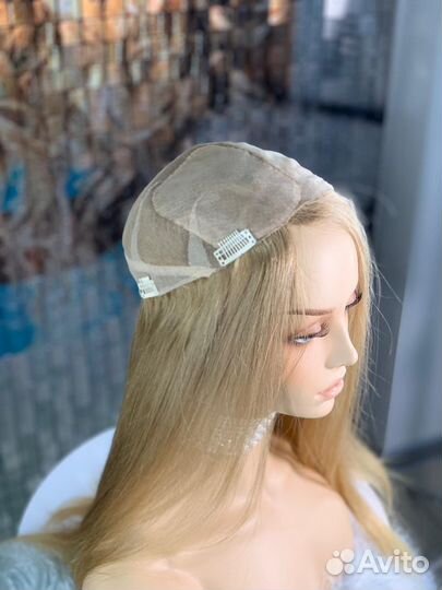 Накладка из натуральных детских волос