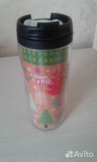 Новая термокружка, 350 мл. С Новым Годом