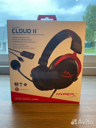 Наушники HyperX cloud 2