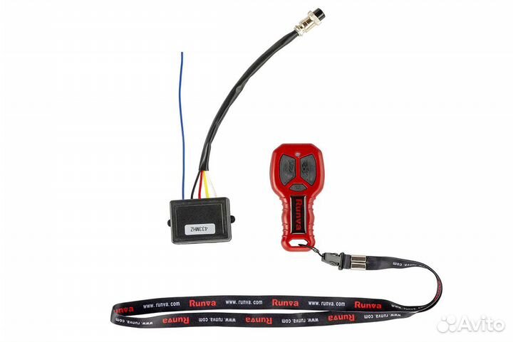 Лебёдка электрическая 12V Runva 3500A lbs 1588кг