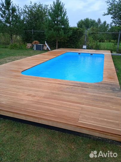 Пластиковый бассейн