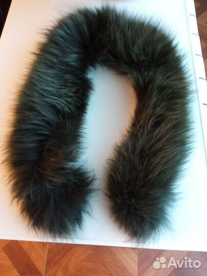 Меховой воротник песец