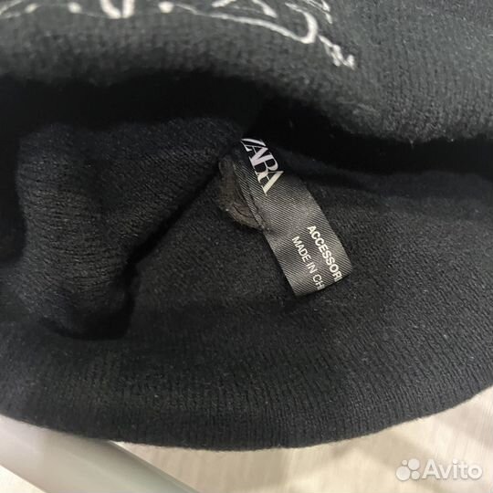 Шапка Zara 8-9 лет, перчатки, снуд