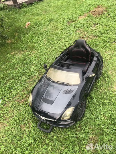 Детский электромобиль mercedes amg