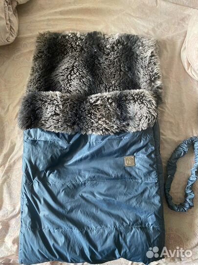 Зимний конверт в коляску