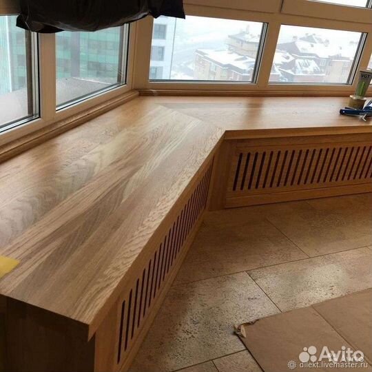 Подоконник пвх