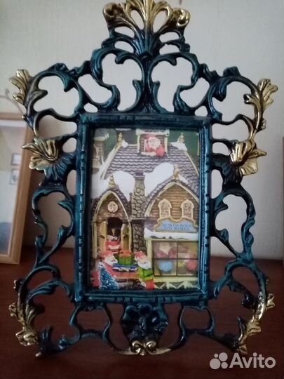 Фоторамка металлическая