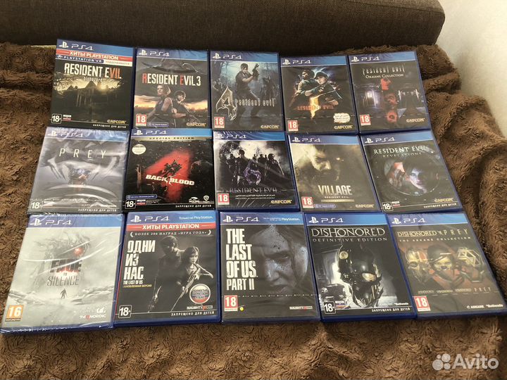 Sony PS4 игры много