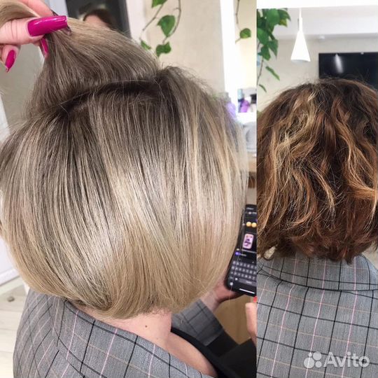 Окрашивание волос