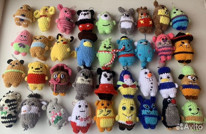 Вязаные игрушки ручной работы