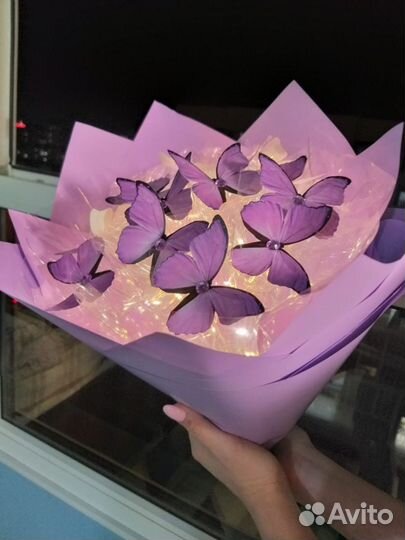 Букет из бабочек