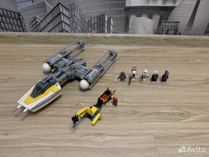 Lego star wars истребитель типа Y