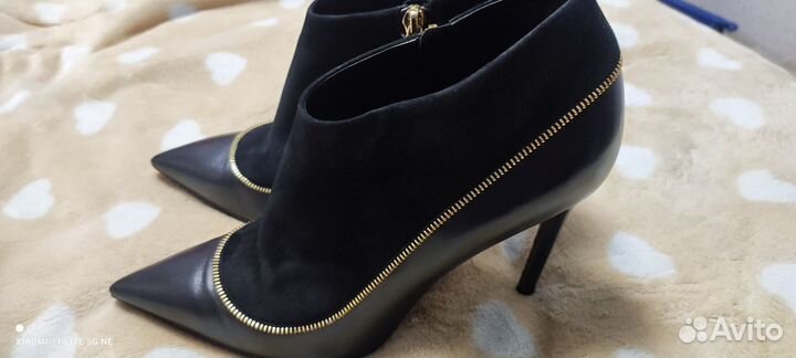 Ботильоны замша Louis Vuitton 38р