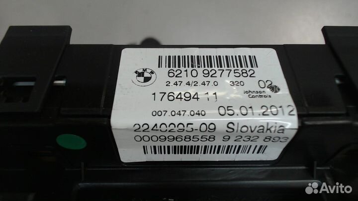 Щиток приборов BMW 3 F30, 2012