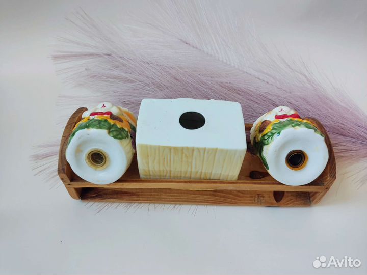 Набор для специй винтаж баночки