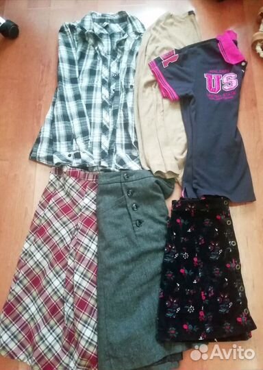 Отдам одежду пакетом р 40 42