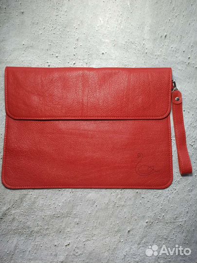 Кожаный чехол для ноутбука