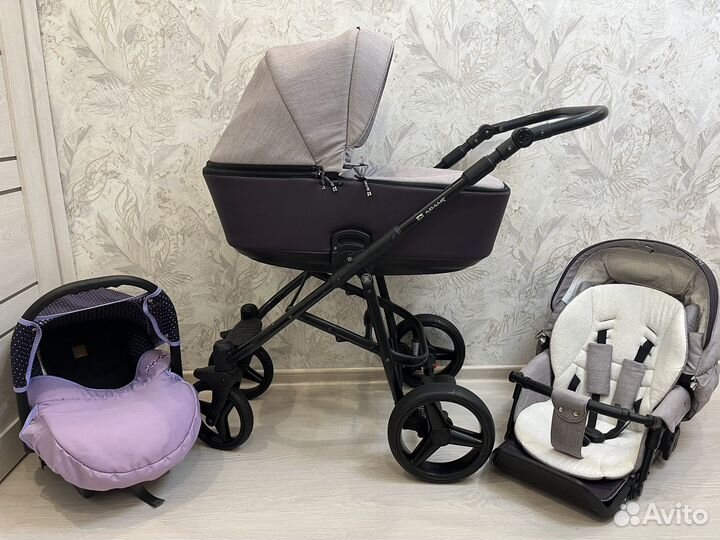 Коляска adamex 3 в 1