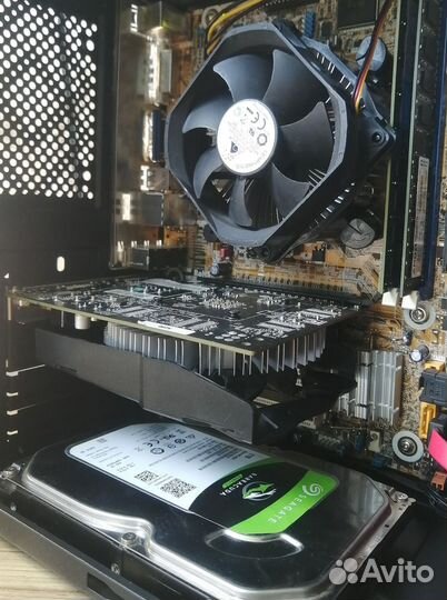 Игровой пк Intel i5, GTX 750ti, 8 Гб, SSD+HDD 1 Тб