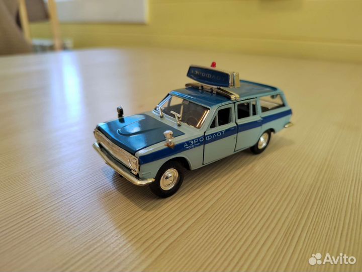 Модель СССР 1:43 газ 24-02 Волга Синяя Эскорт