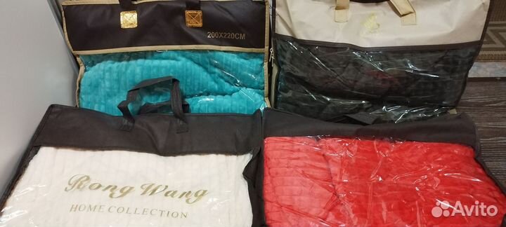 Пледы кубик