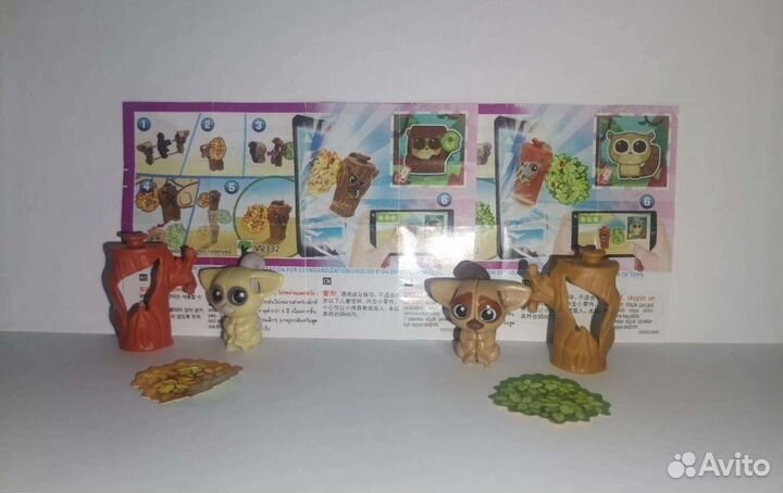 Игрушки киндер сюрприз