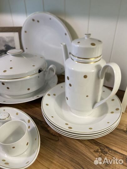 Столовый сервиз Weimar Porzellan винтаж