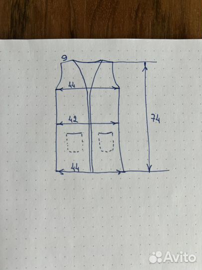 Жилетка женская