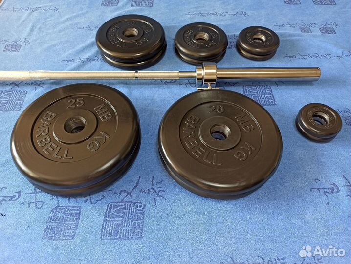 Олимпийская штанга 150кг MB Barbell Стандарт