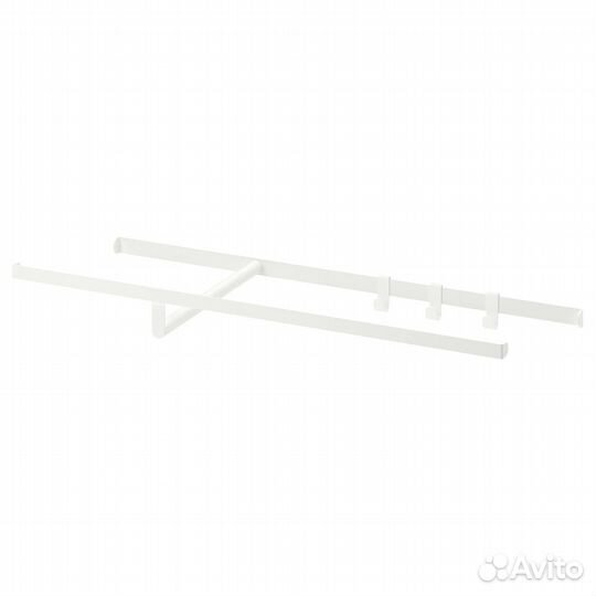 Штанга платяная - IKEA hjalpa/hjälpa, 80x40 см, бе
